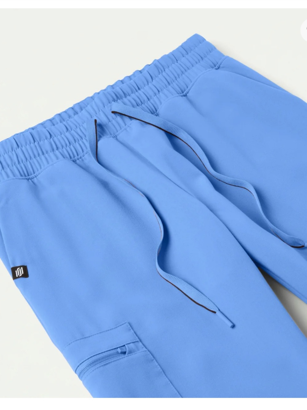 Jaanuu Slim Knit Scrub Top and Joggers Set - Picture 6 of 16
